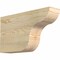 Ekena Millwork Carmel Rough Sawn Rafter Tail, Douglas Fir, 4"W x 10"H x 18"L RFT04X10X18CAR00RDF - alternate 1
